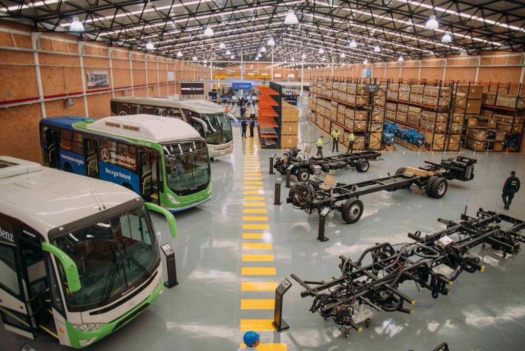 Nuovo stabilmento Daimler a Bogotà