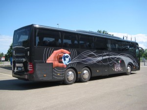 L'elegante grafica che personalizza l'autobus VBA