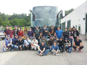 Ecco il secondo gruppo del team, partito per Ulm il 9 giugno.