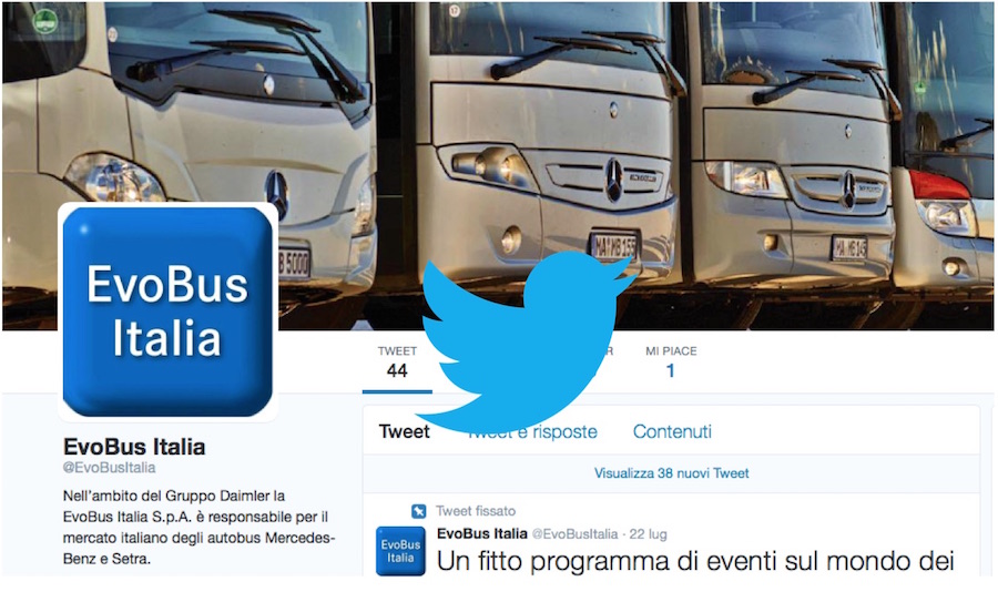 Account twitter @evobusitalia
