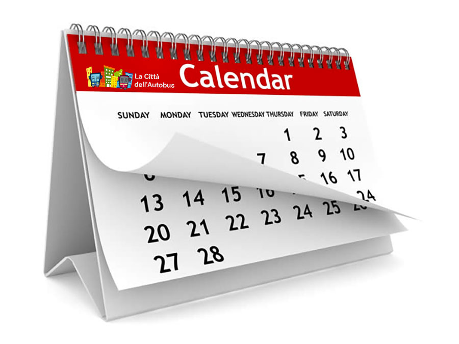 Calendario eventi 2017