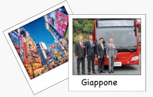Sviluppo Daimler buses in Giappone