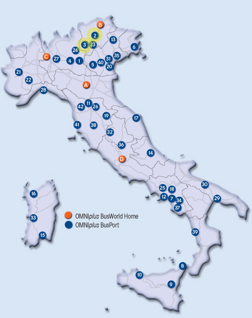 Mappa Rete OMNIplus Autoindustriale per intervista Alberto Monti