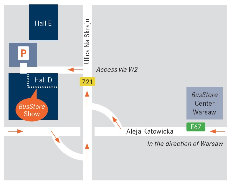 Come arrivare: Ptak Warsaw Expo (Hall D, entrata D11), Aleja Katowicka 62, 05-830 Nadarzyn vicino Warsaw (Poland)