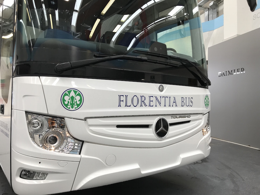 Consegna 2018 primo nuovo Tourismo a Florentia Bus