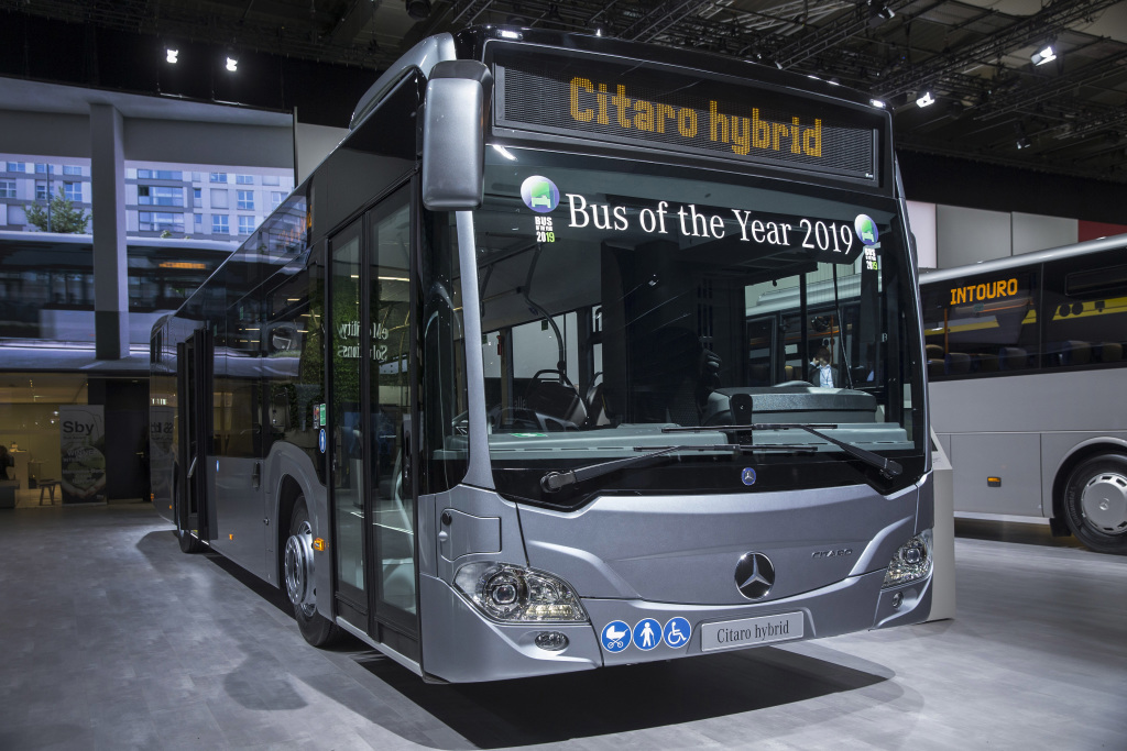 Citaro Hybrid è „Bus of the Year“ 2019