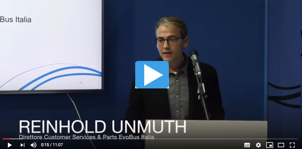 Video speech unmuth OMNIplus Conferenza stampa EvoBUs Italia IBE 2018