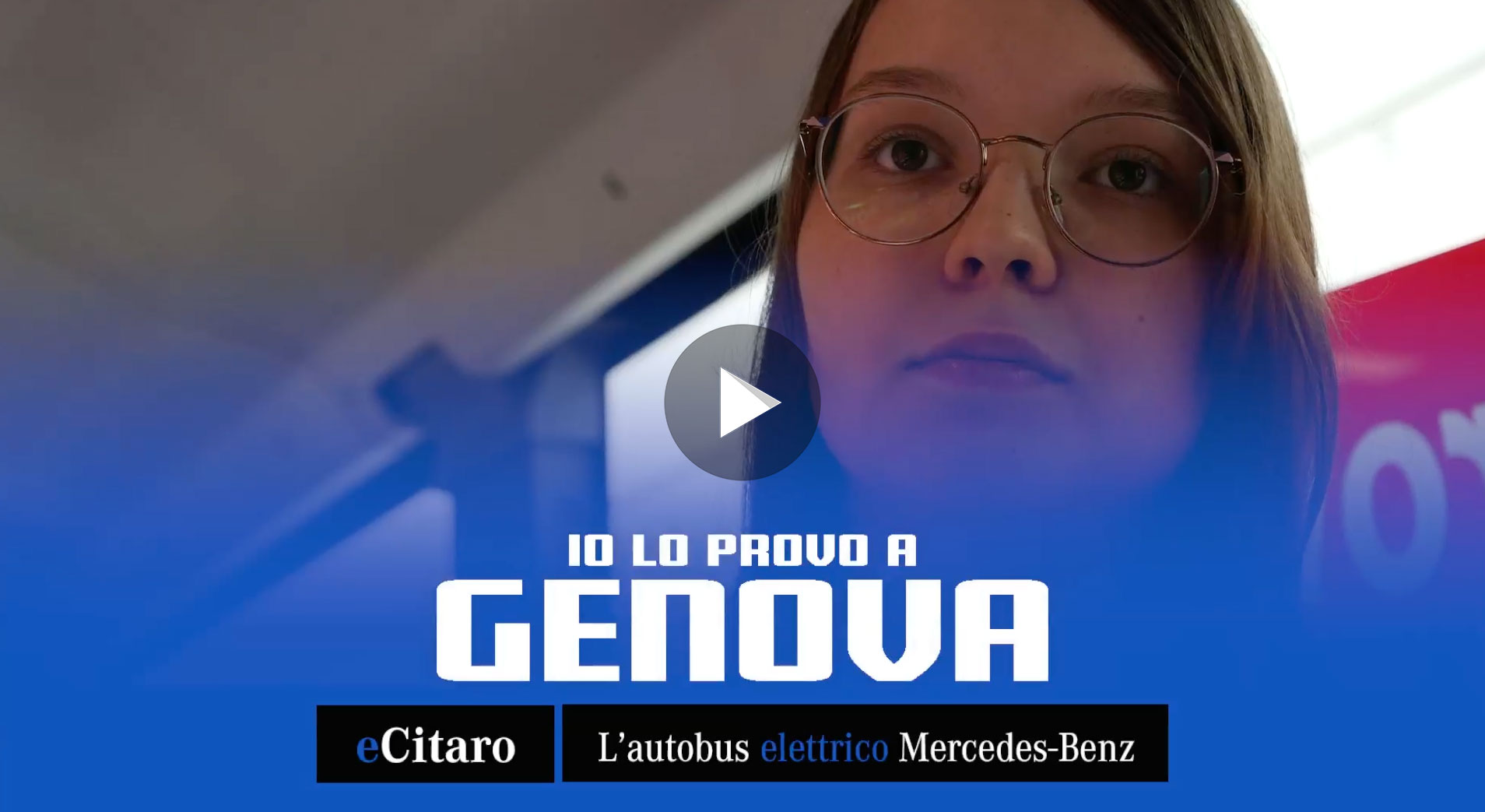 Video gallery eCitaro MercedesBenz in prova a Genova settembre 2019