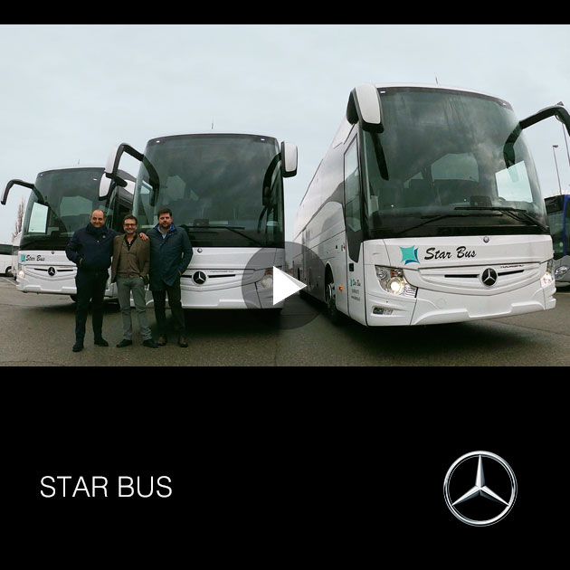 Consegna Tourismo Mercedes-Benz 2019 a Star Bus