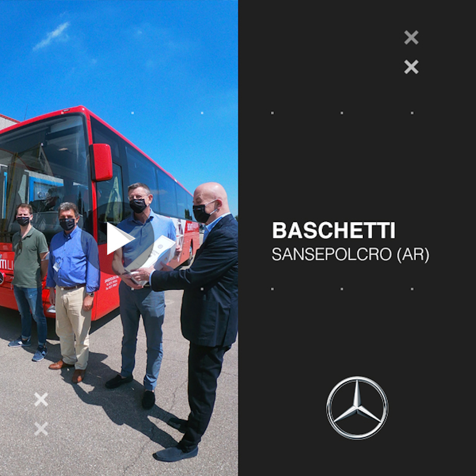 Consegna Mercedes-Benz 2020 a Baschetti