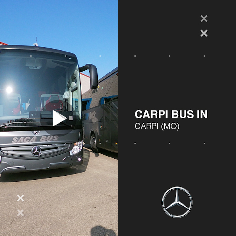 Consegna Mercedes-Benz 2020 a Carpi Bus IN