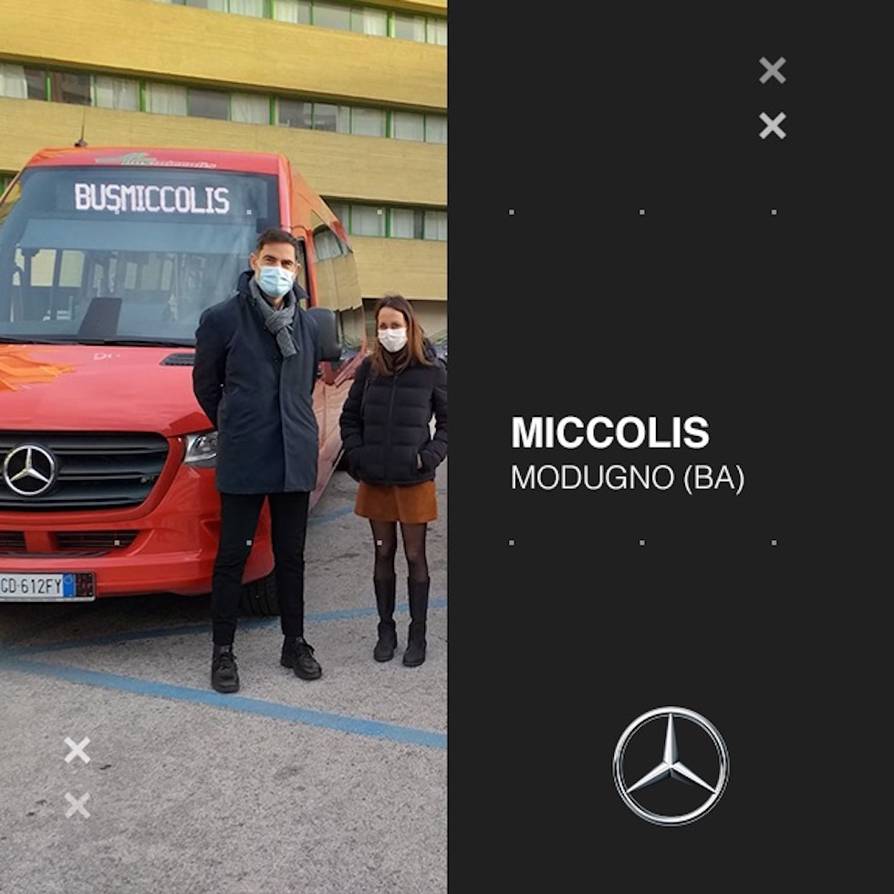 Consegna Sprinter Mercedes_Benz 2020 a Miccolis