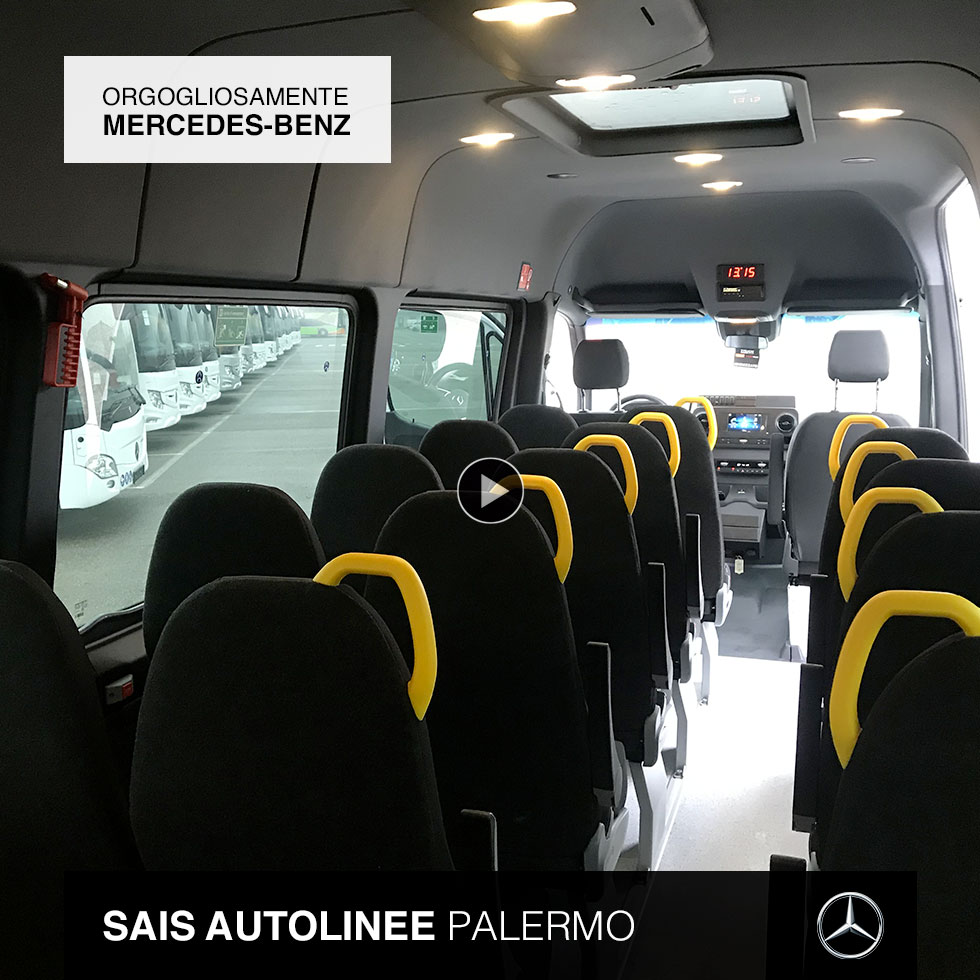 Consegna Mercedes-Benz Sprinter 2021 a SAIS Palermo