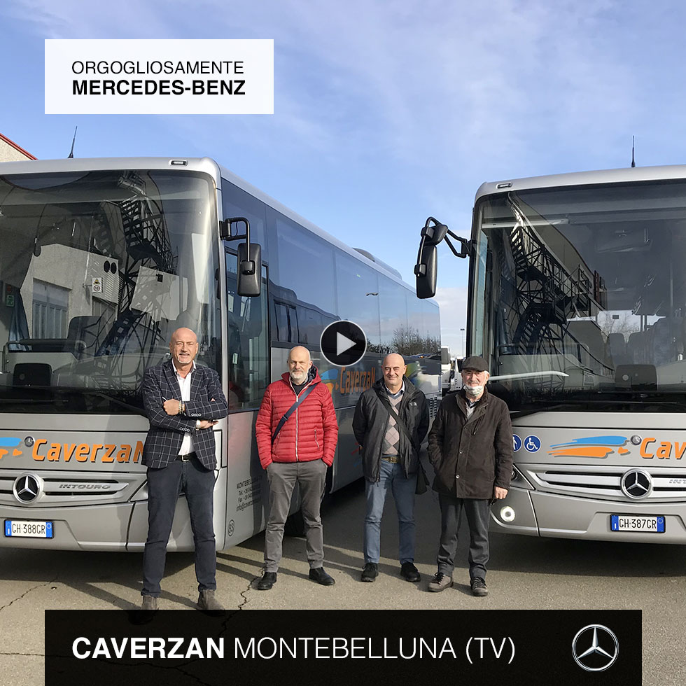 Consegna Mercedes-Benz 2021 a CAVERZAN
