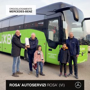 Consegna Mercedes-Benz 2021 a ROSA'