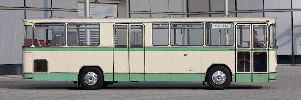 Setra classic Bus per il servizio di linea