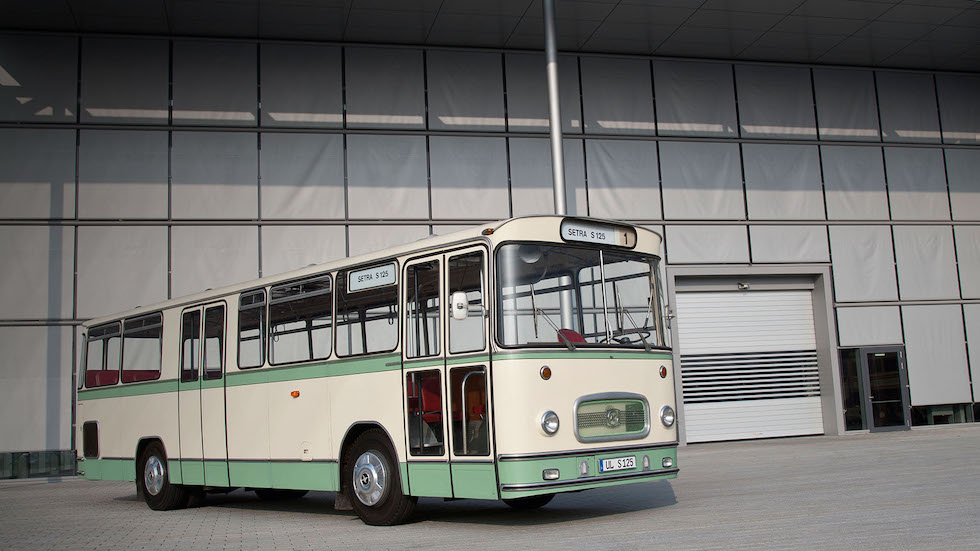 Setra classic Bus per il servizio di linea