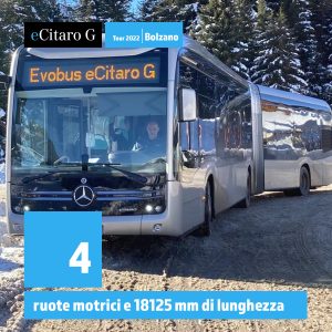 eCitaro G Mercedes Benz Tour: Bolzano