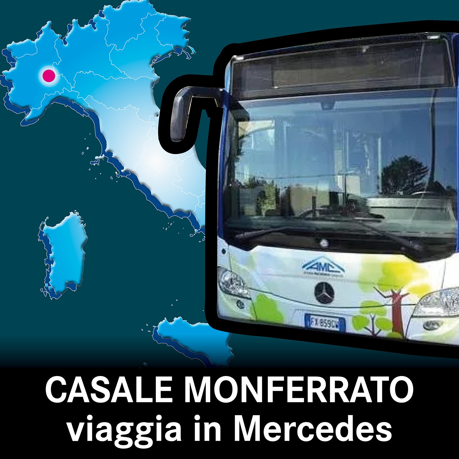 A Casale Monferrato si viaggia in Mercedes-Benz