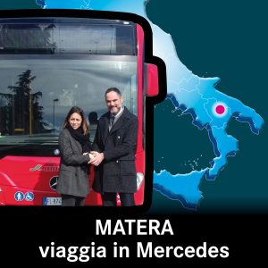 A Matera si viaggia in Mercedes-Benz