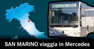 A San Marino si viaggia in Mercedes-Benz