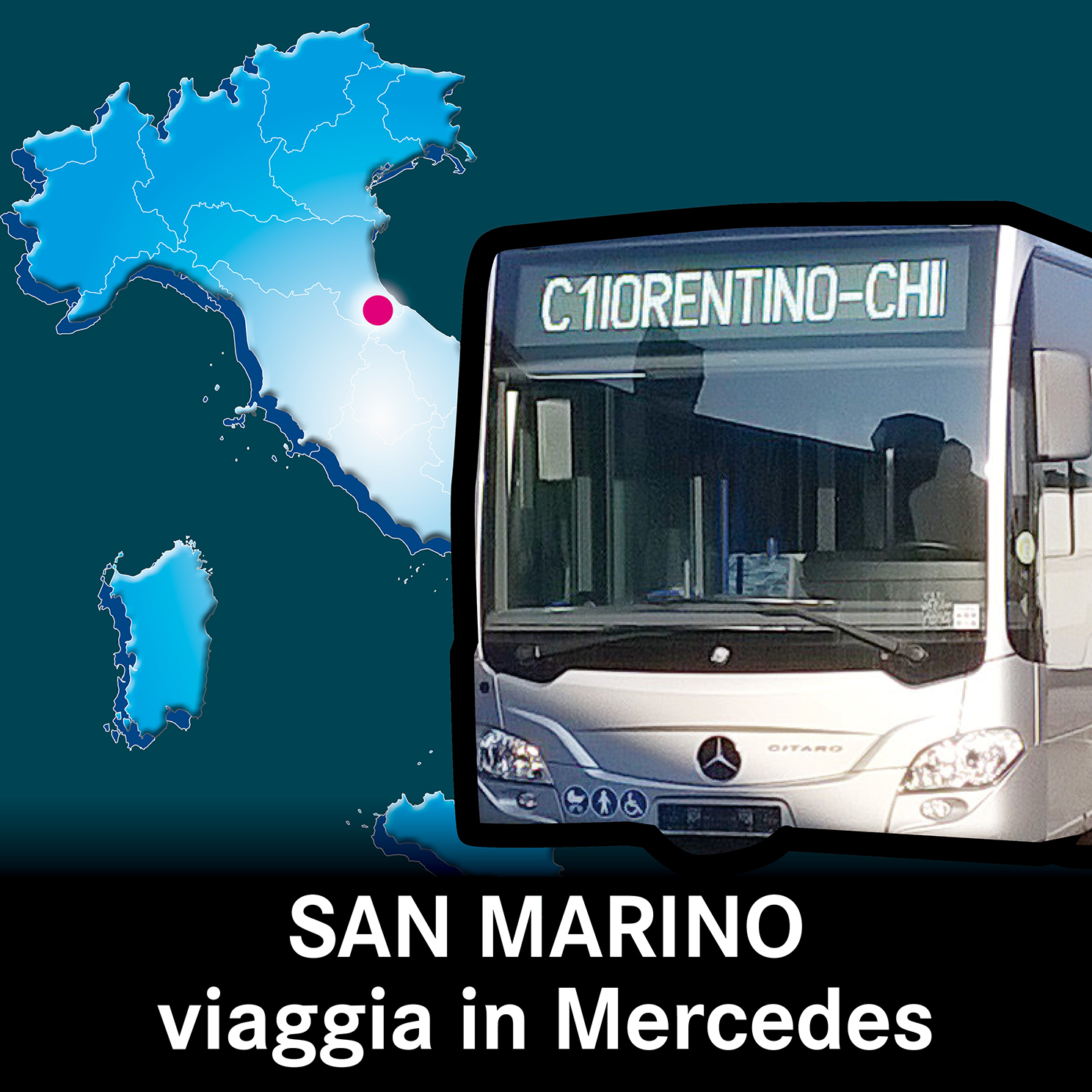 A San Marino si viaggia in Mercedes-Benz