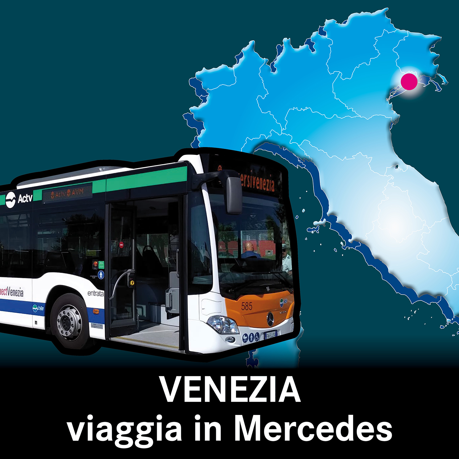 A Venezia si viaggia in Mercedes-Benz