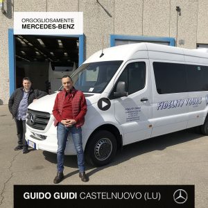 Consegna Mercedes-Benz 2022 a Guido Guidi