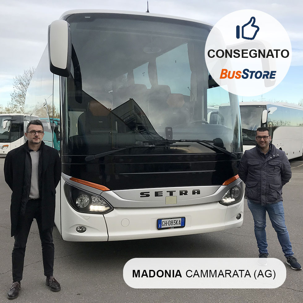 Consegna BusStore 2022 a Madonia