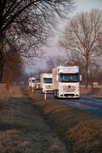 Supporto umanitari di Daimler Truck all'Ucraina