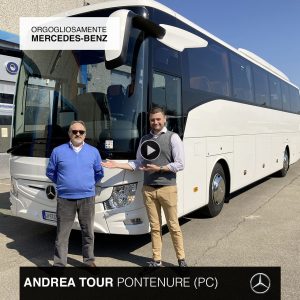 Consegna Mercedes-Benz 2022 a ANDREA TOUR