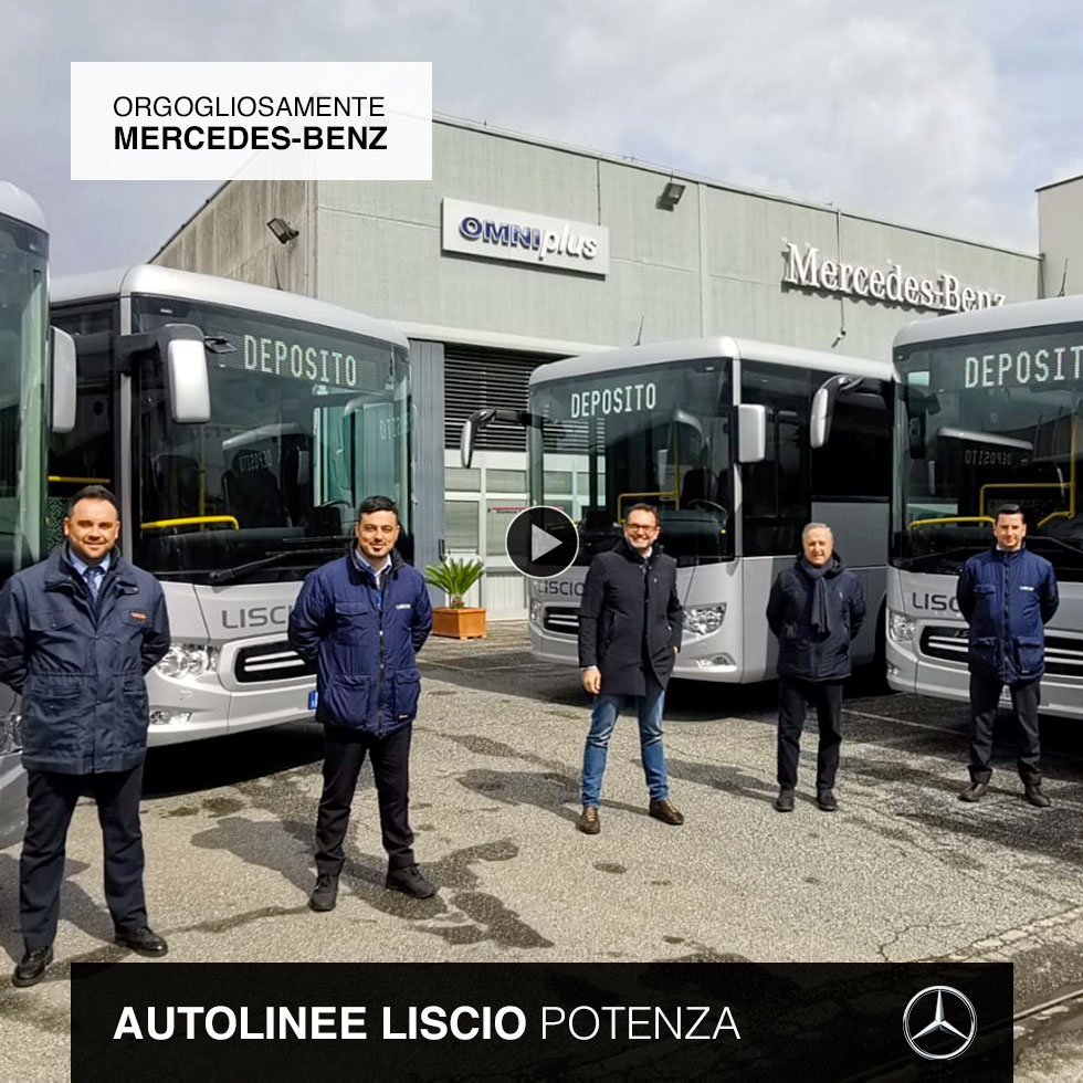 Consegna Mercedes-Benz 2022 a Autolinee Liscio