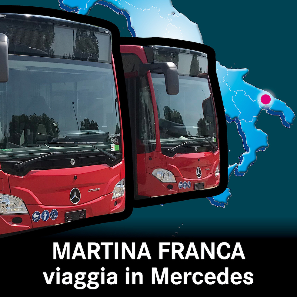 A Martina Franca si viaggia in Mercedes-Benz