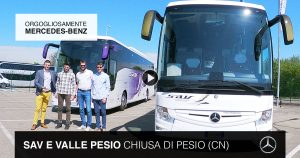 Consegna Mercedes-Benz 2022 a SAV Vallepesio