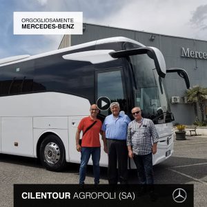 Consegna Mercedes-Benz 2022 a Cilentour
