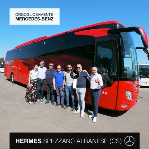 Consegna Mercedes-Benz 2022 a HERMES TRAVEL