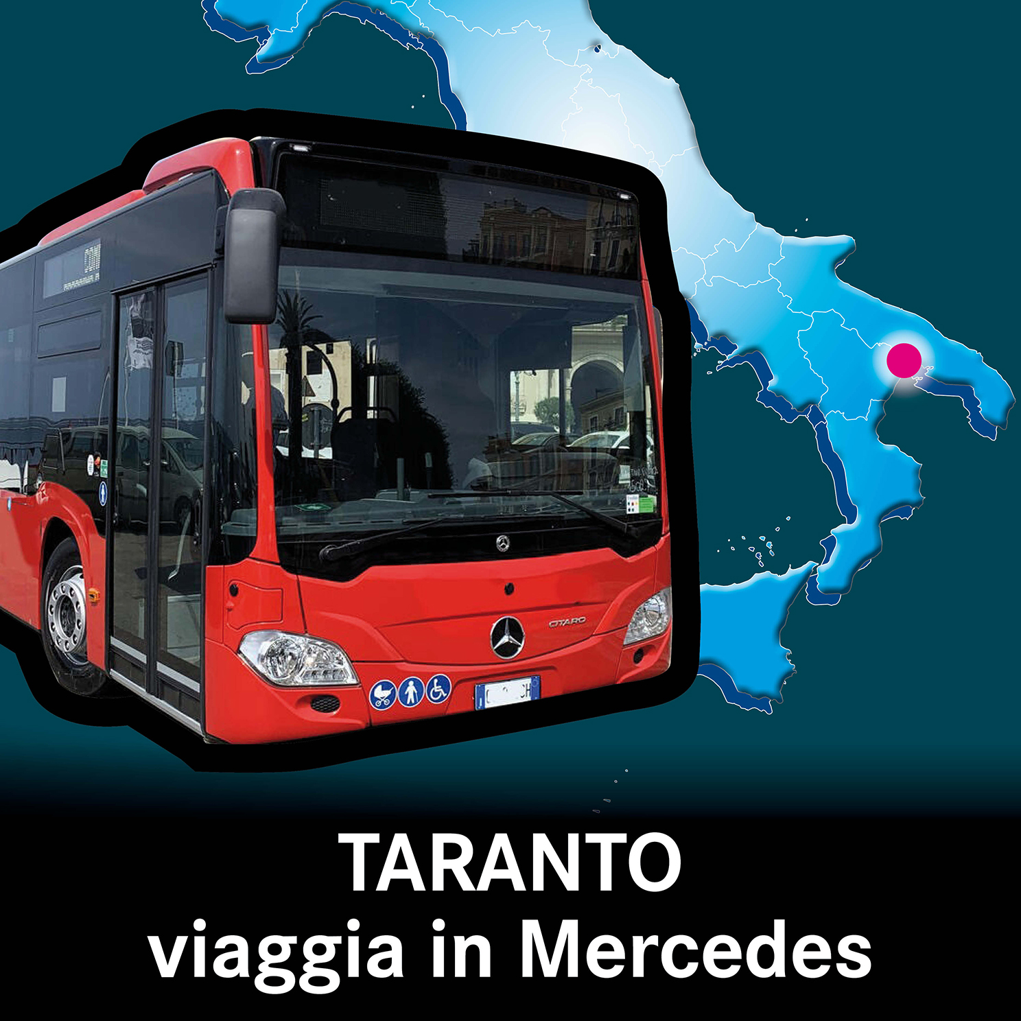 A Taranto si viaggia in Mercedes-Benz